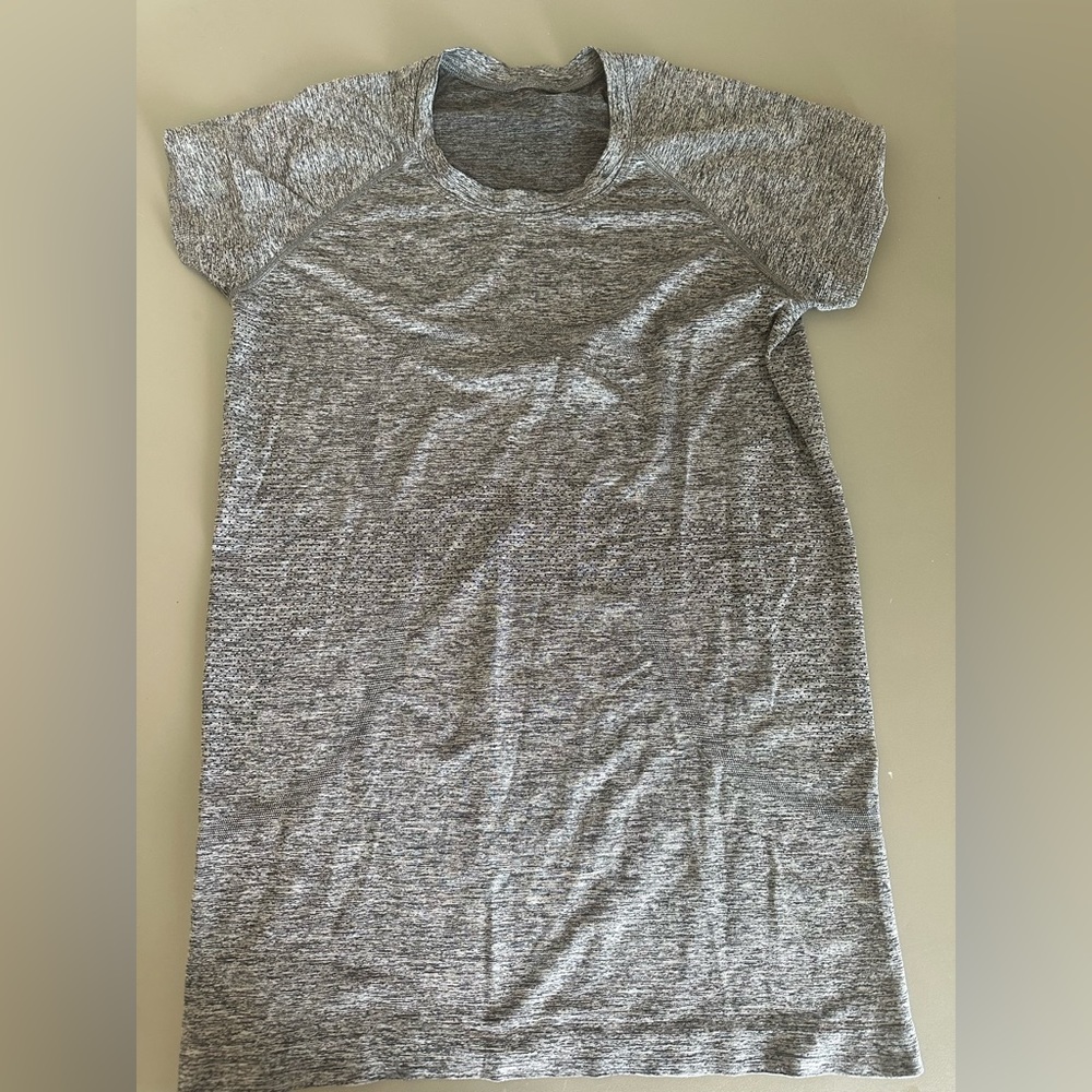 Grey Boston Lululemon Swiftly Tech Short Sleeve Shirt